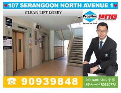 Blk 107 Serangoon North Avenue 1 (Serangoon), HDB 3 Rooms #168408822